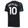 Maillot de Supporter Manchester City Grealish 10 Troisième 2023-24 Pour Enfant